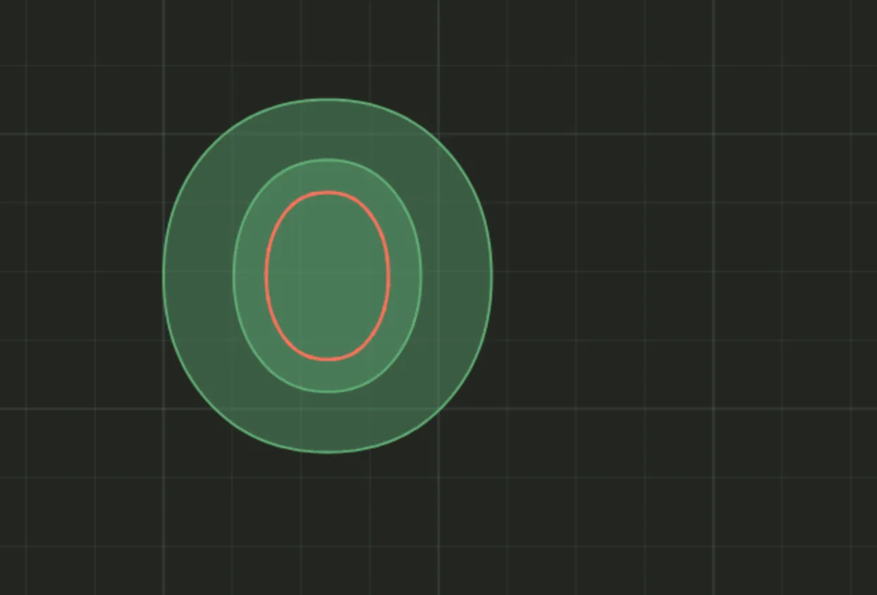 An Add outline O with an inside edge-route toolpath tracing only the enclosed counter